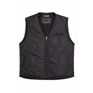 Tannery West Mens Black Insulated Vest Thinsulate Zip Front Size‎ 1X